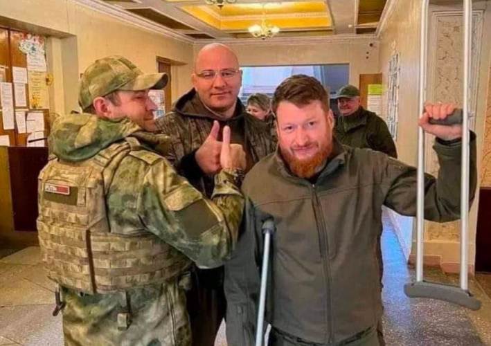 Ամպուտացրել են ռազմական լրագրող Սեմյոն Պեգովի ոտքը. Լուսանկար