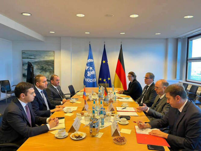 Քննարկվել են Հայաստանի և Գերմանիայի միջև հետագա համագործակցության նոր հնարավորությունները