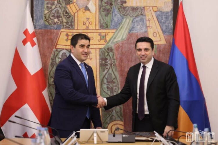 Վրաստանից շնորհավորել են Ալեն Սիմոնյանին հաղթանակի կապակցությամբ