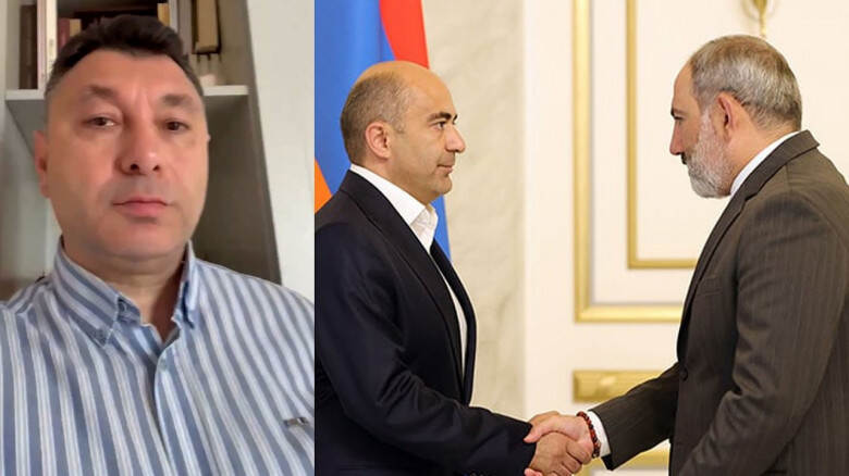 Էդմոն, մատի ու մատանու արանքը մի մտի. քաղաքական տրյապկա ես, քեզ դրա նման էլ պահի, վեցնոց. Շարմազանով